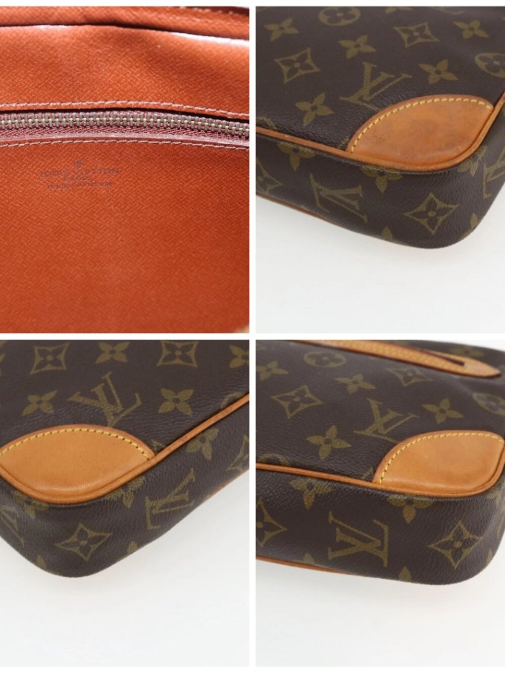 LOUIS VUITTON Monogram Marly Dragonne GM Clutch Bag M51825 LV Auth - Picture 12 of 16